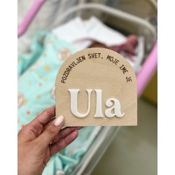 Tablica ''POZDRAVLJEN SVET'' 