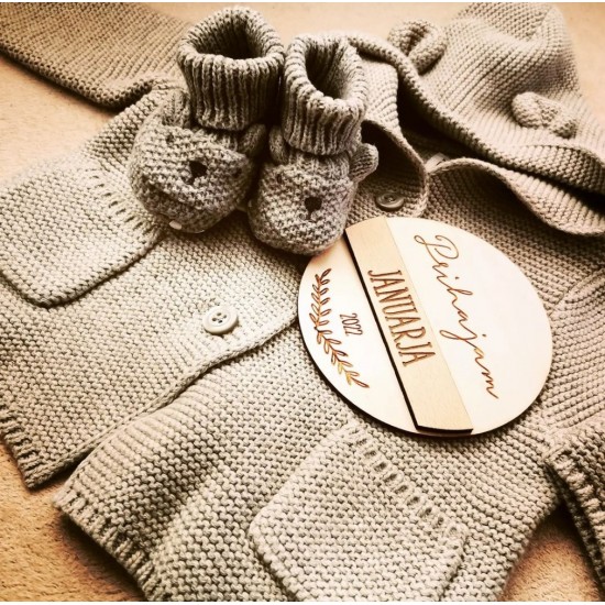 Tablica ''PRIHAJAM'' + mesec